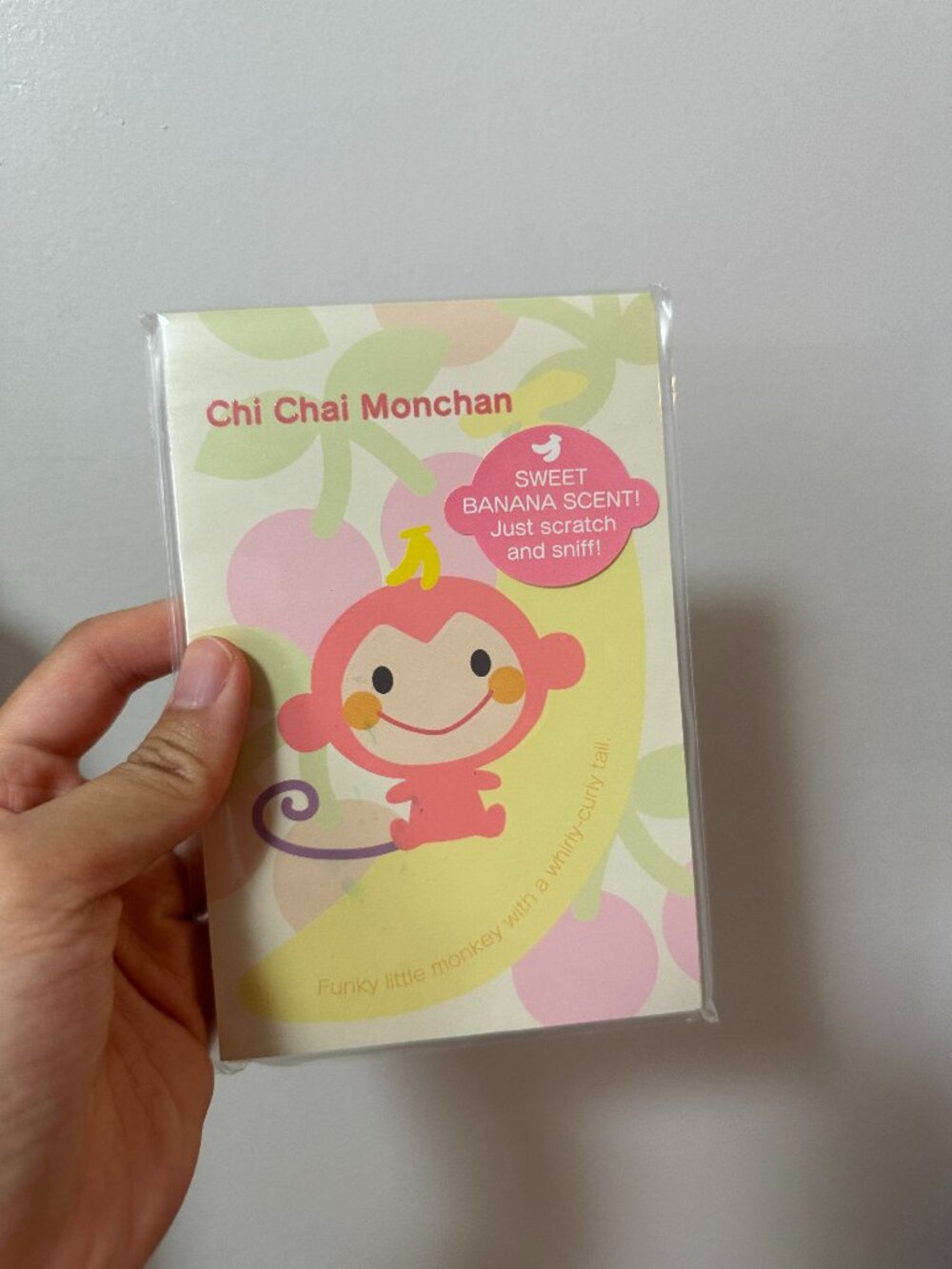 Vintage Sanrio Chi Chai Monchan Mini Spiral Notebook Y2K Kawaii Stationary NWT